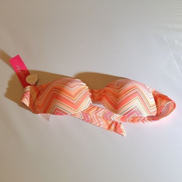 BRAND NEW XHILARATION WOMEN"S PUSH UP SWIMSUITS BIKINI BRA - Picture 10 of 16